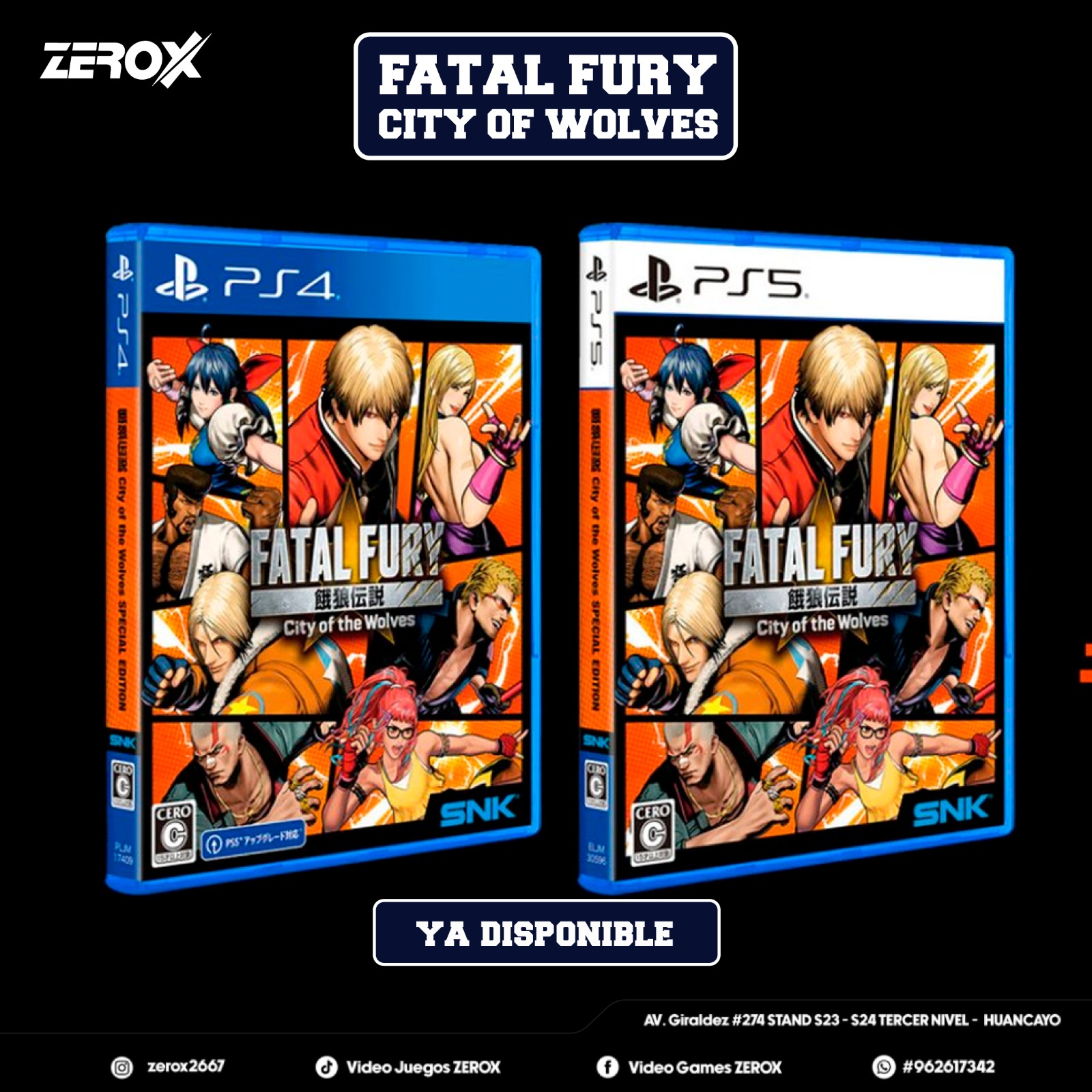 FATAL FURY PS4/PS5